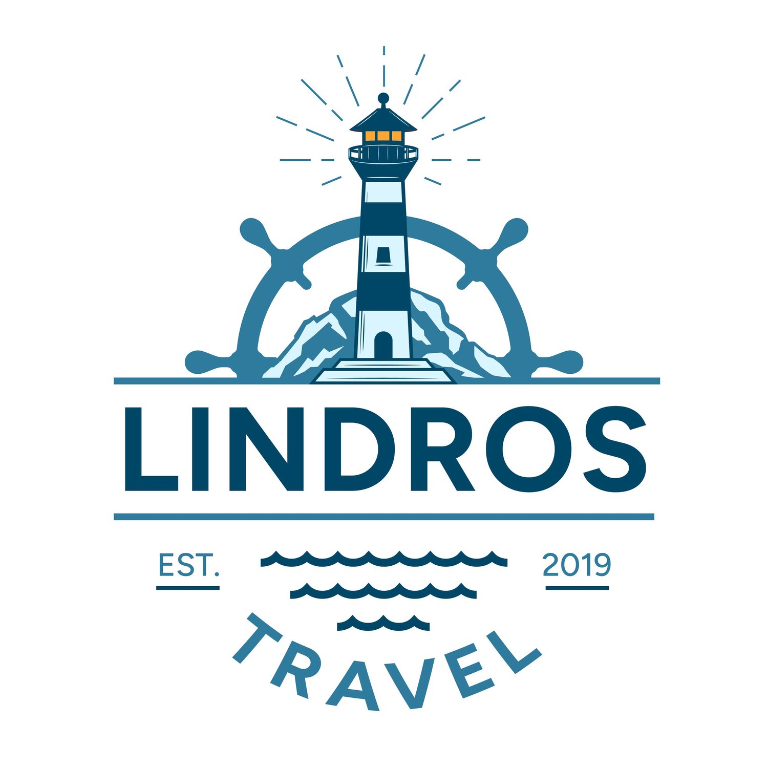 Lindros Travel — Logo System
